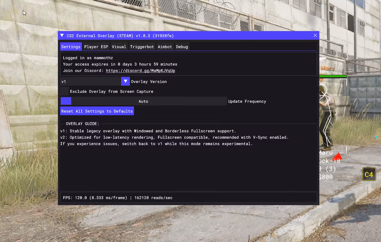 CS2 External Overlay (STEAM) screenshot 5