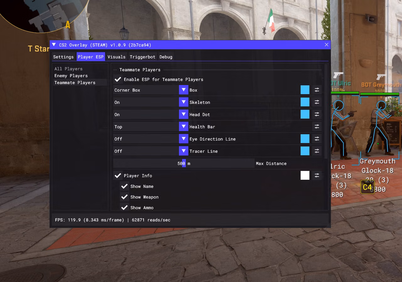 CS2 Overlay (STEAM) screenshot 3