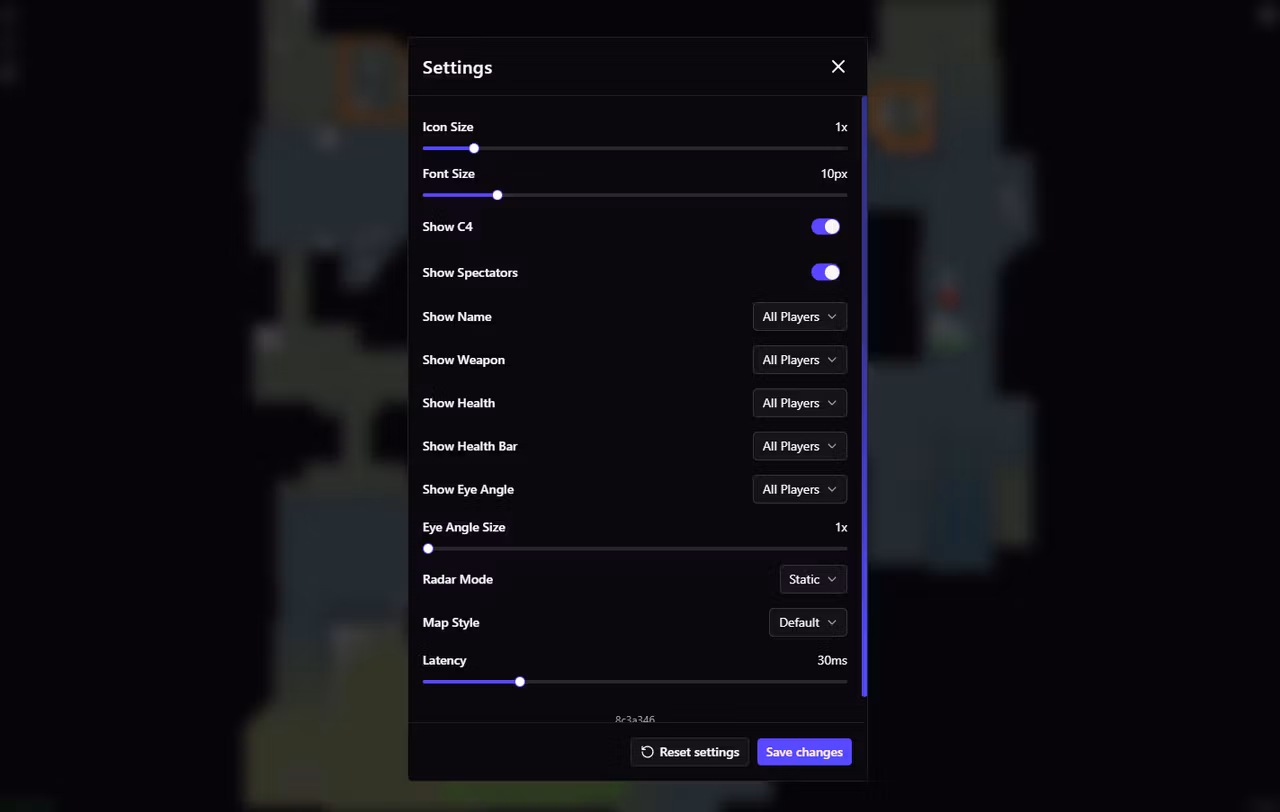 CS2 Web Radar (FACEIT) screenshot 2