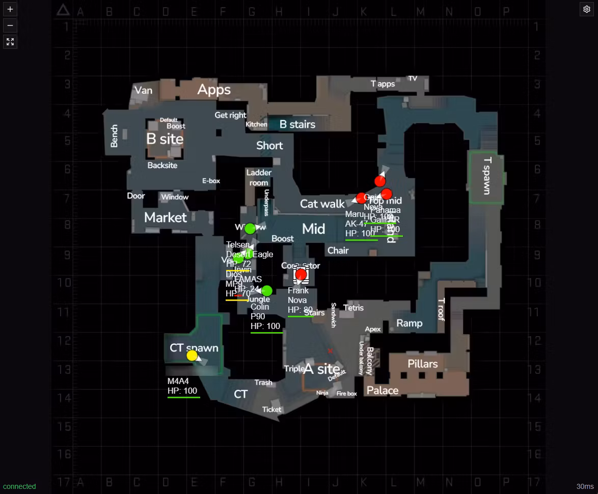 CS2 Web Radar (STEAM) screenshot 6