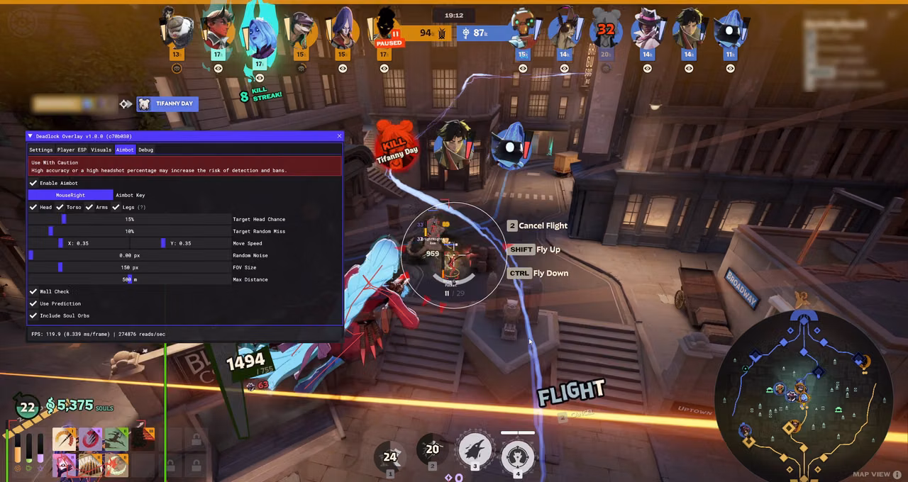 Deadlock Overlay screenshot 1