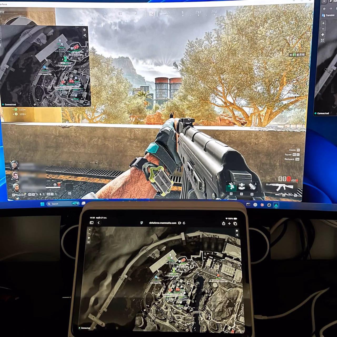 Delta Force Web Radar (STEAM) screenshot 1