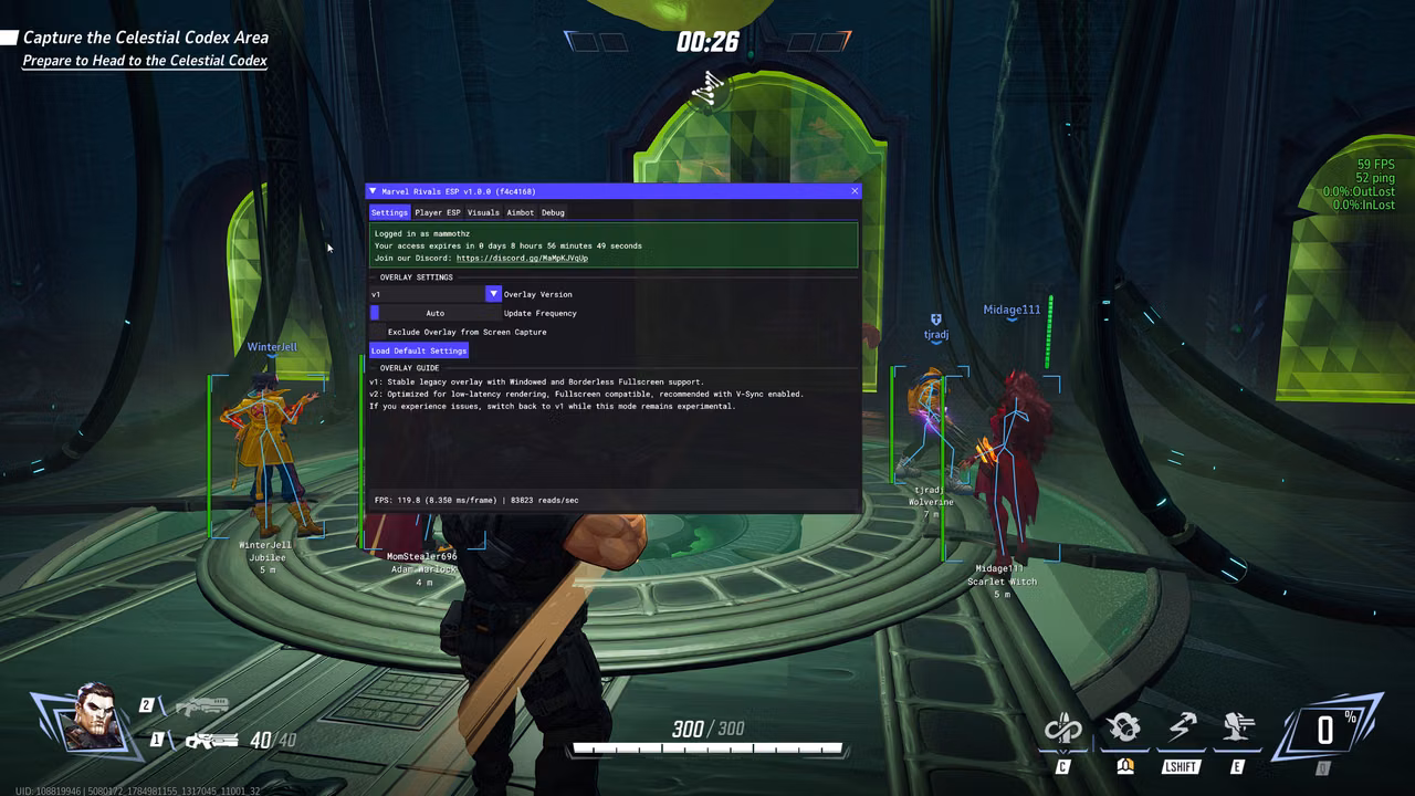 Marvel Rivals ESP screenshot 1