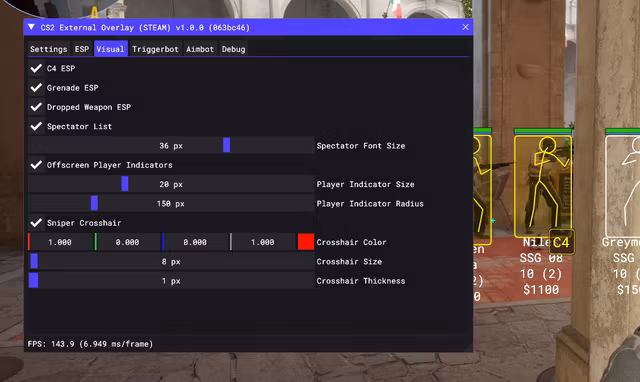 CS2 External Overlay (STEAM) 7