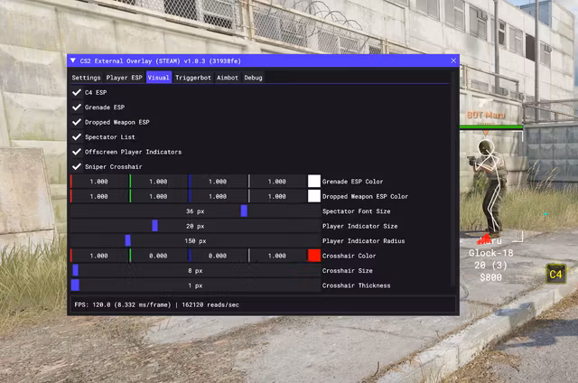 CS2 External Overlay (STEAM) 7